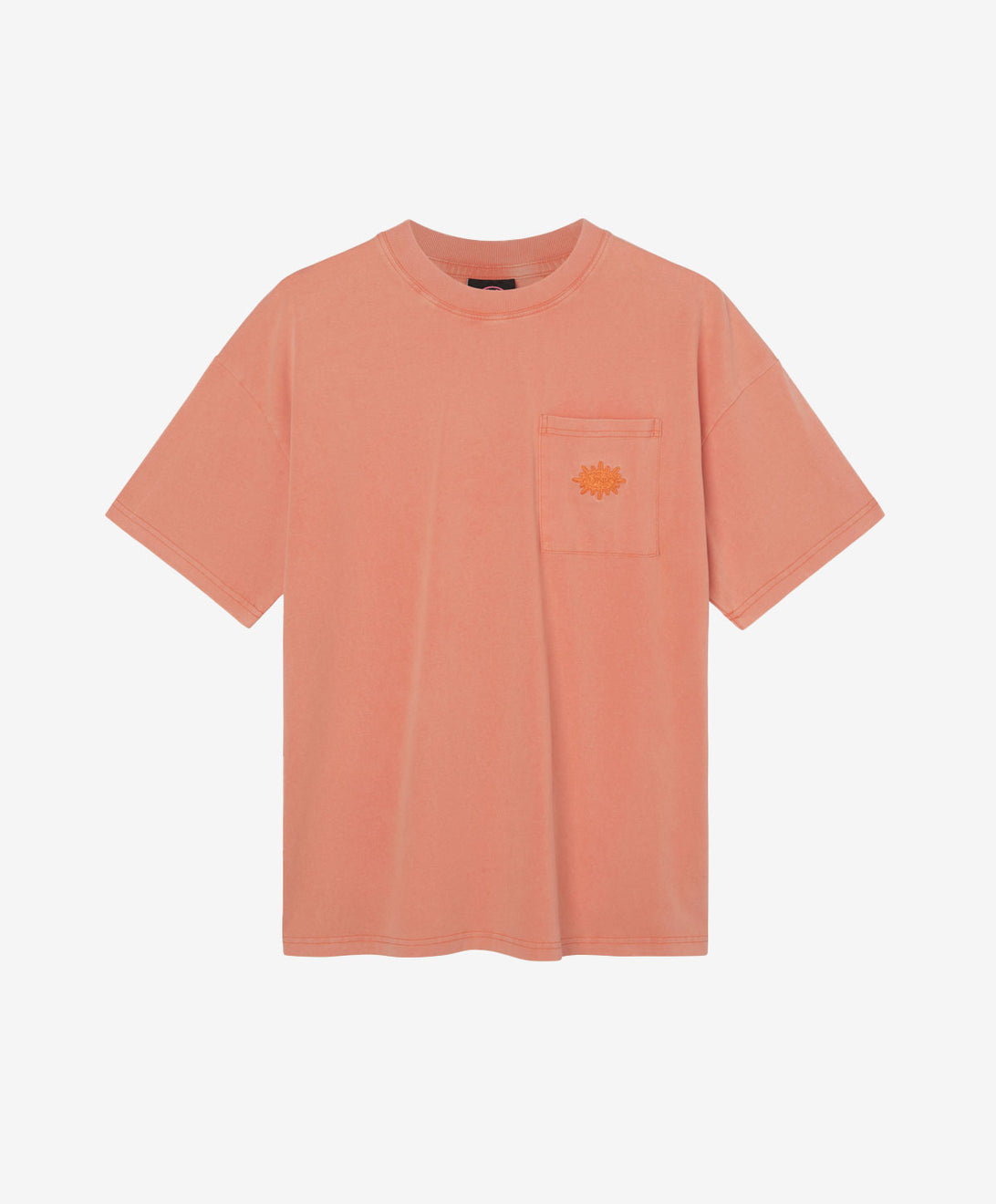 ULTRA POCKET TEE WASHED CORAL