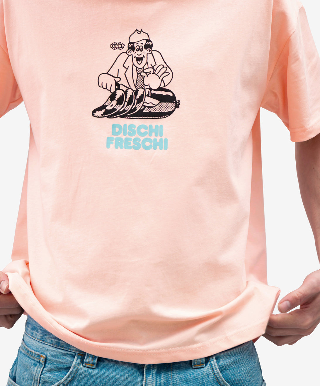 DISCHIFRESCHI TEE PINK