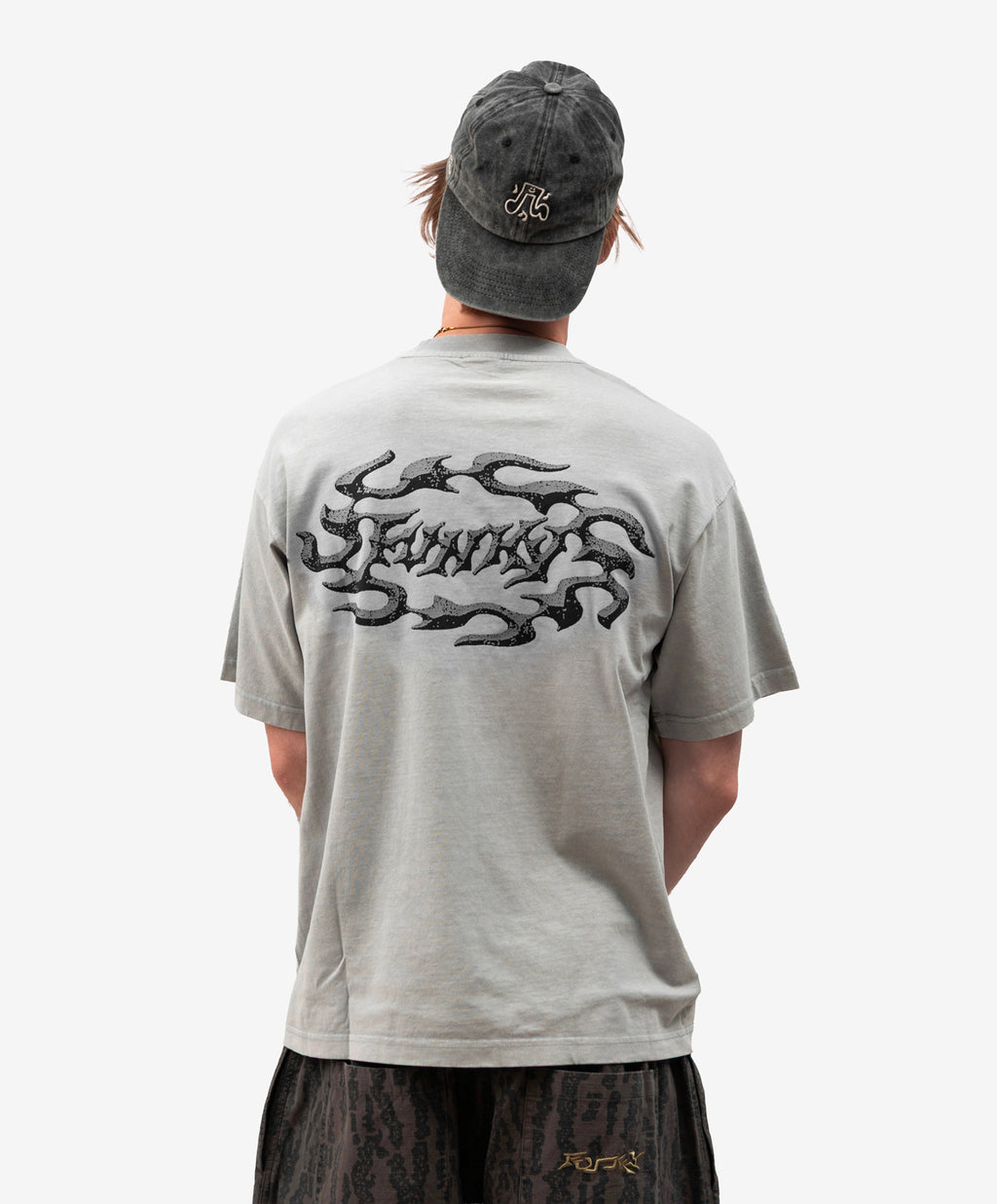 CARVE TEE WASHED ICE