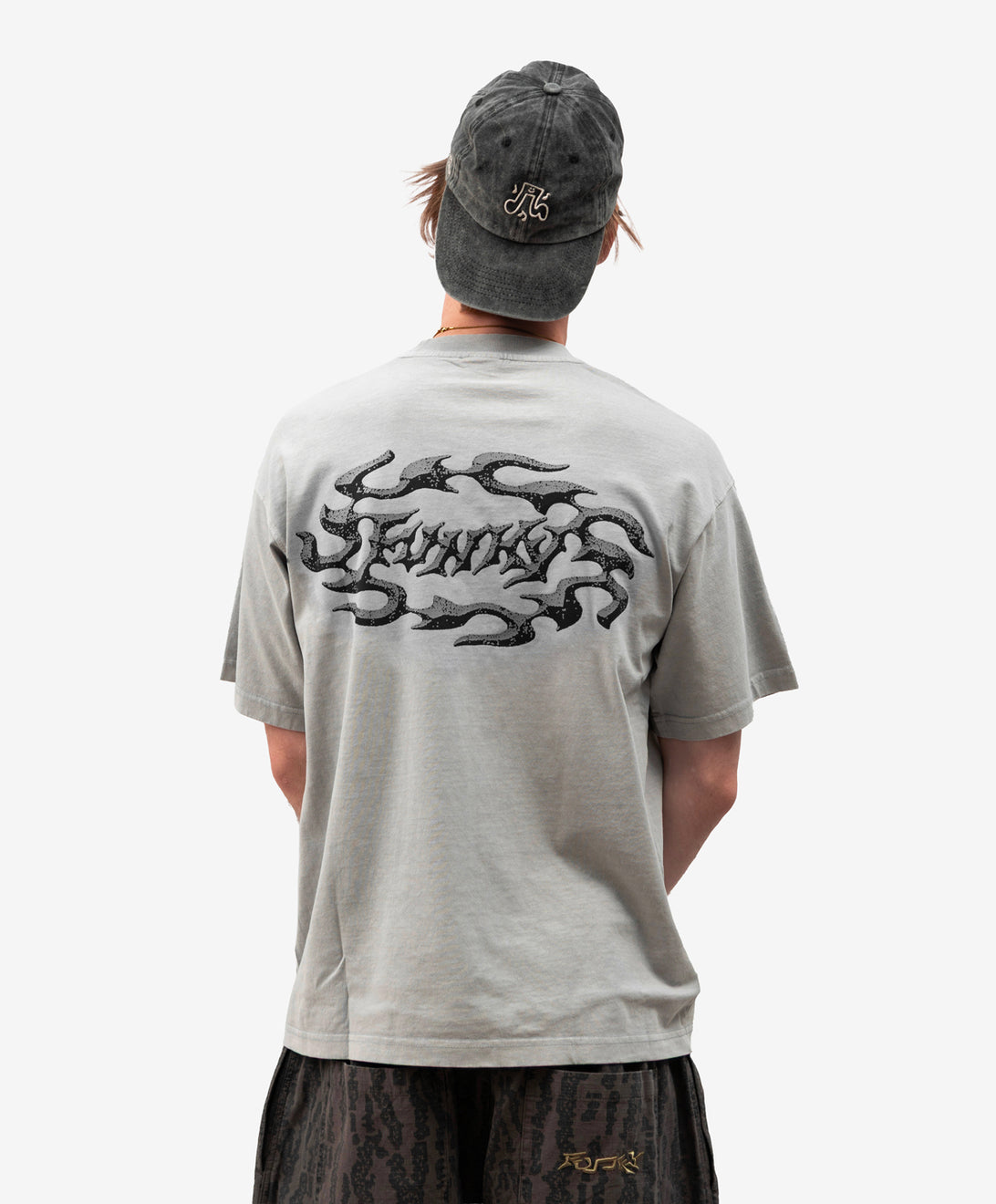 CARVE TEE WASHED ICE