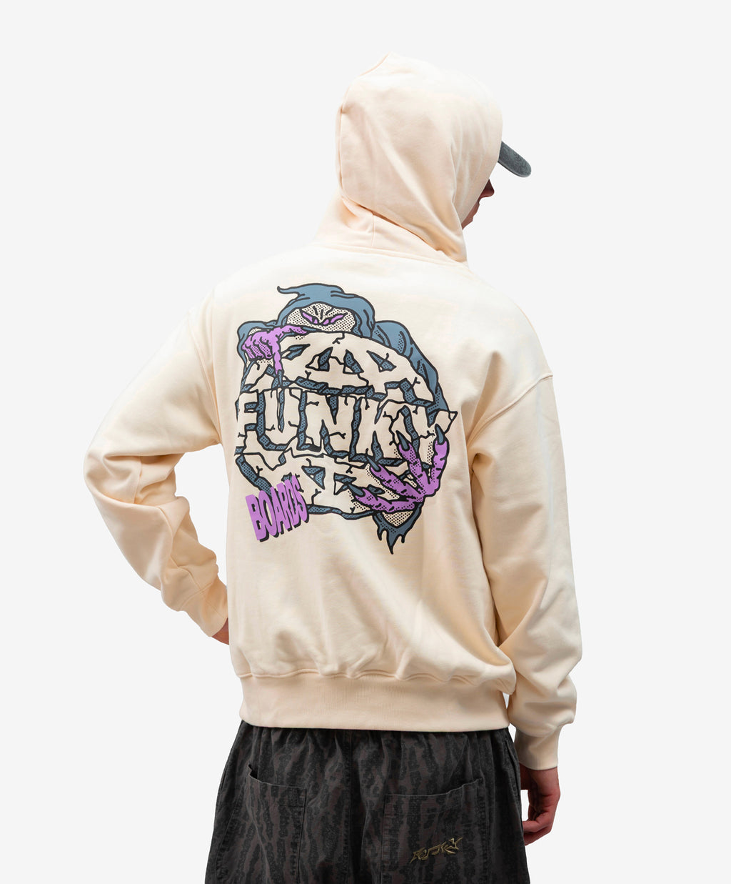 GOBLIN LOGO HOODIE IVORY