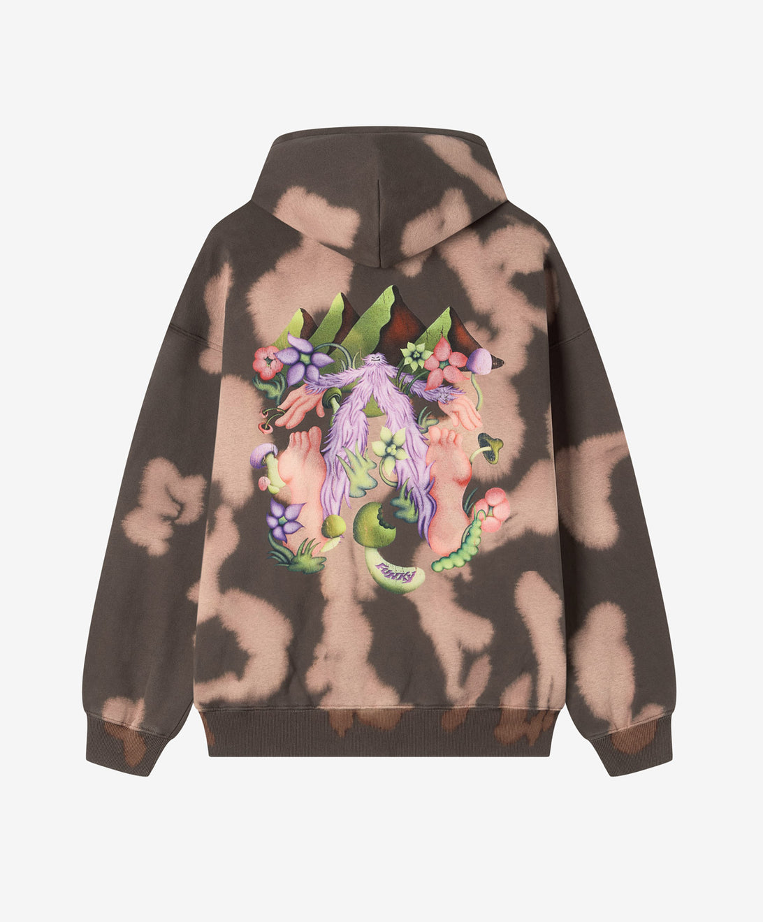 ALPS HOODIE BLOTTED COCONUT