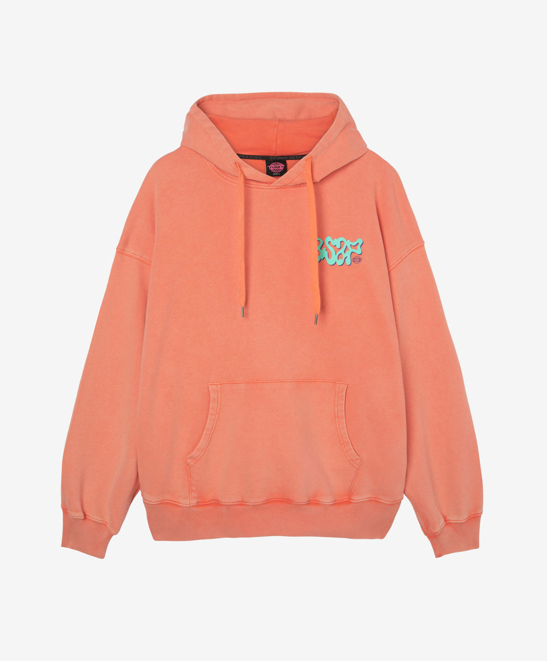 FUNKY ASAP HOODIE WASHED CORAL Funkysnowboards