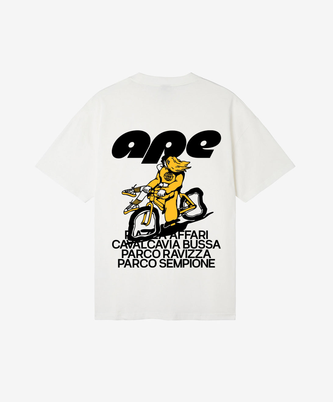 APE TEE WHITE