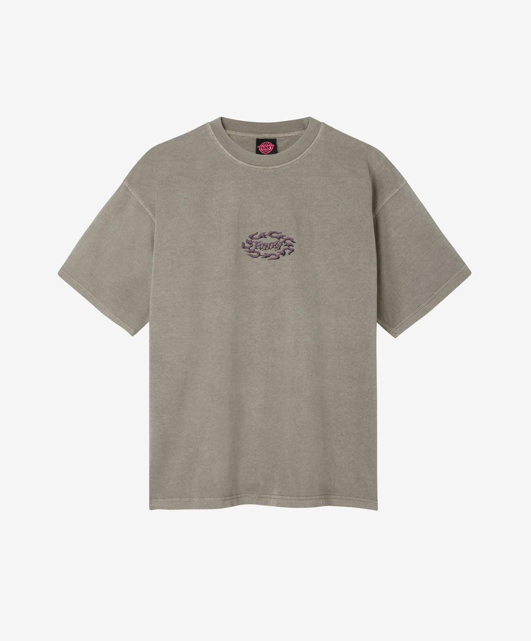 CARVE TEE WASHED SAND