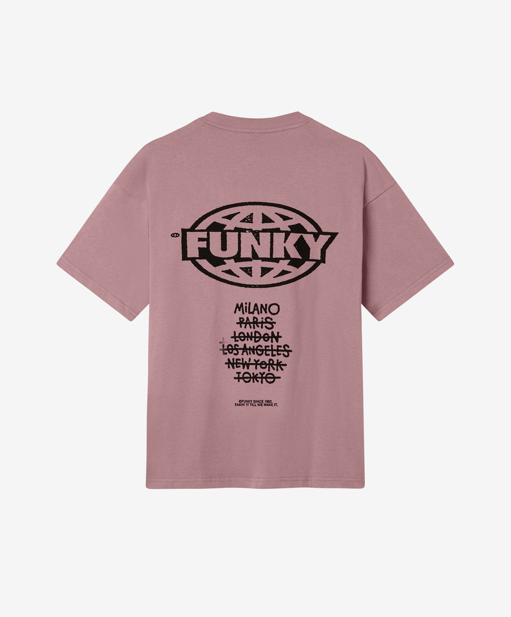 CITIES LOGO TEE BERRY