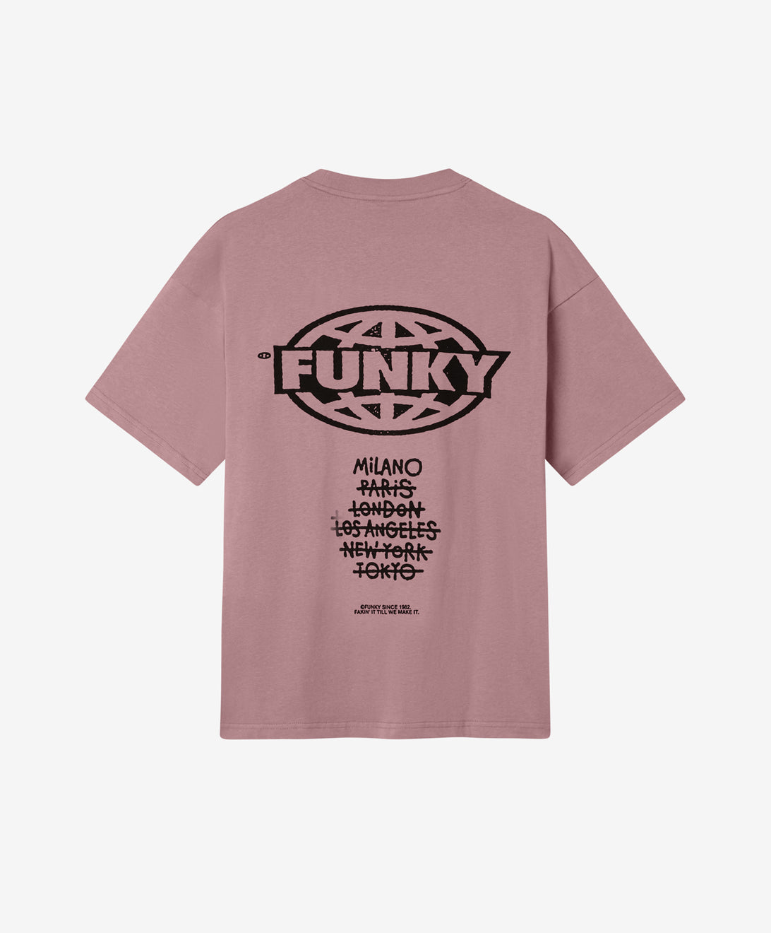 CITIES LOGO TEE BERRY