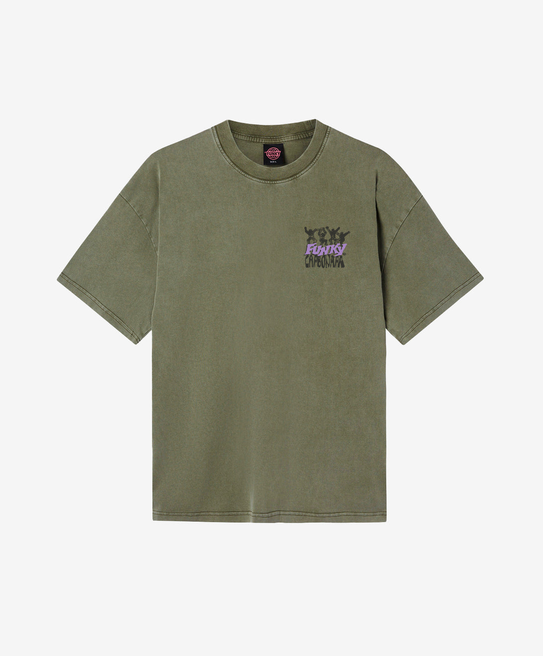 CULT TEE WASHED OLIVE