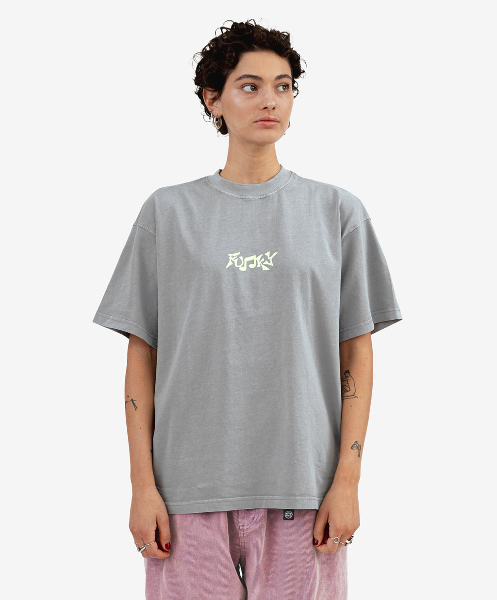 DANCE TEE WASHED ICE