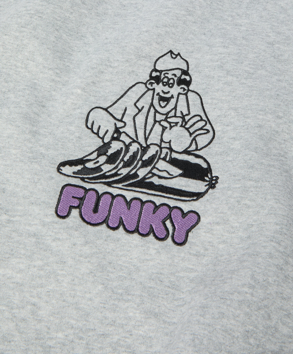 DISCHIFRESCHI CREWNECK HEATHER GREY