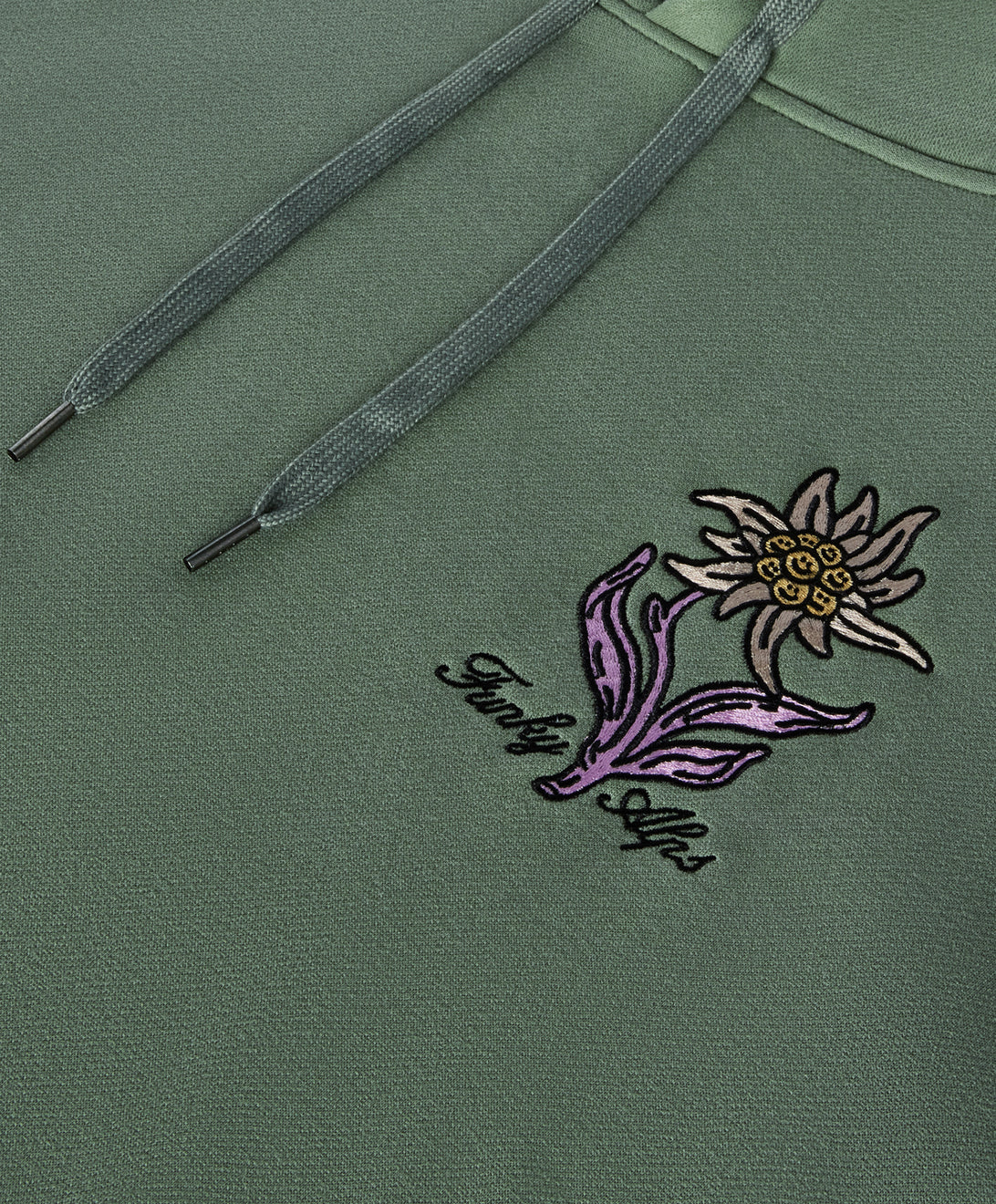 EDELWEISS HOODIE OLIVE