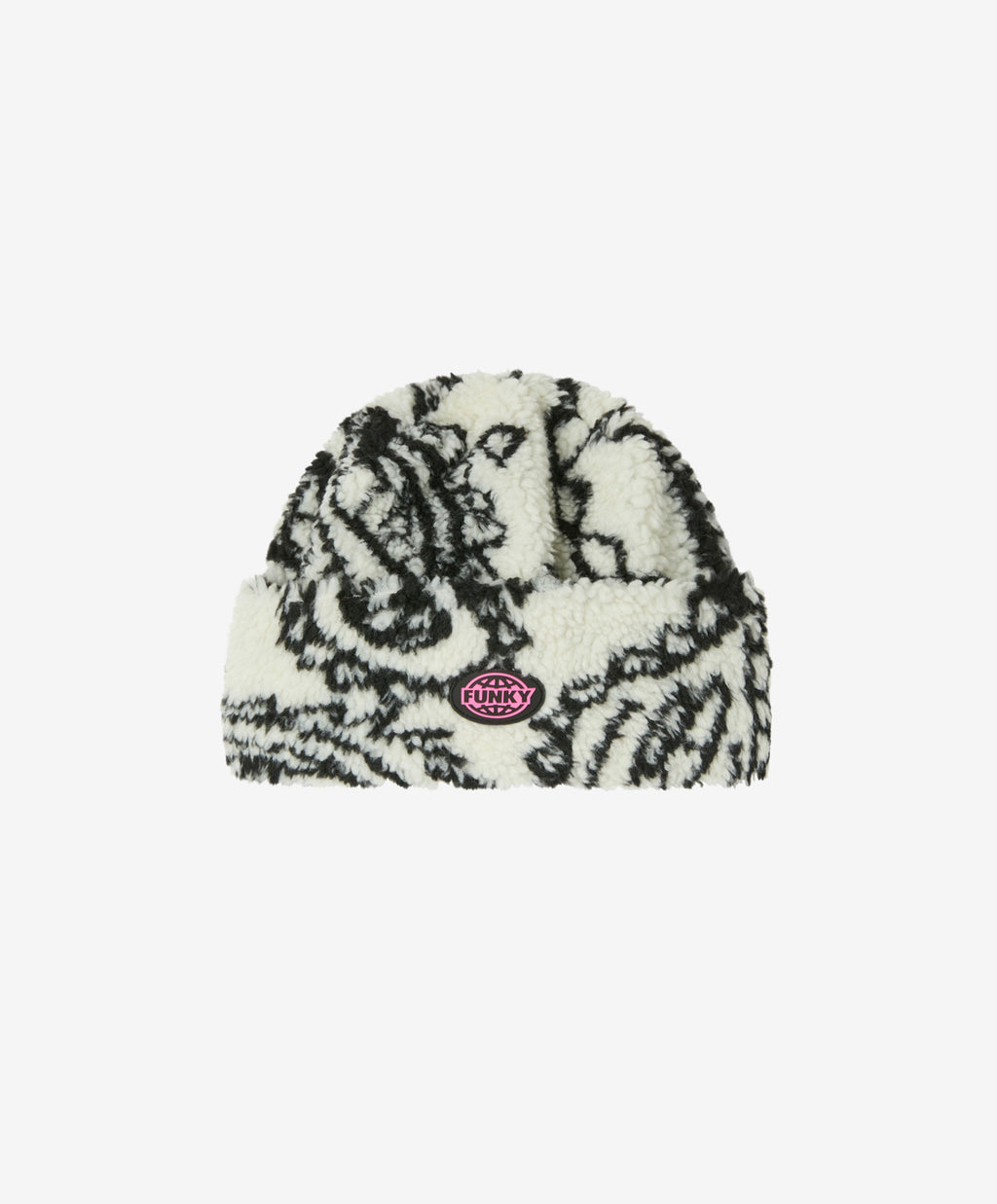 FAT SHERPA BEANIE NATURAL RAW
