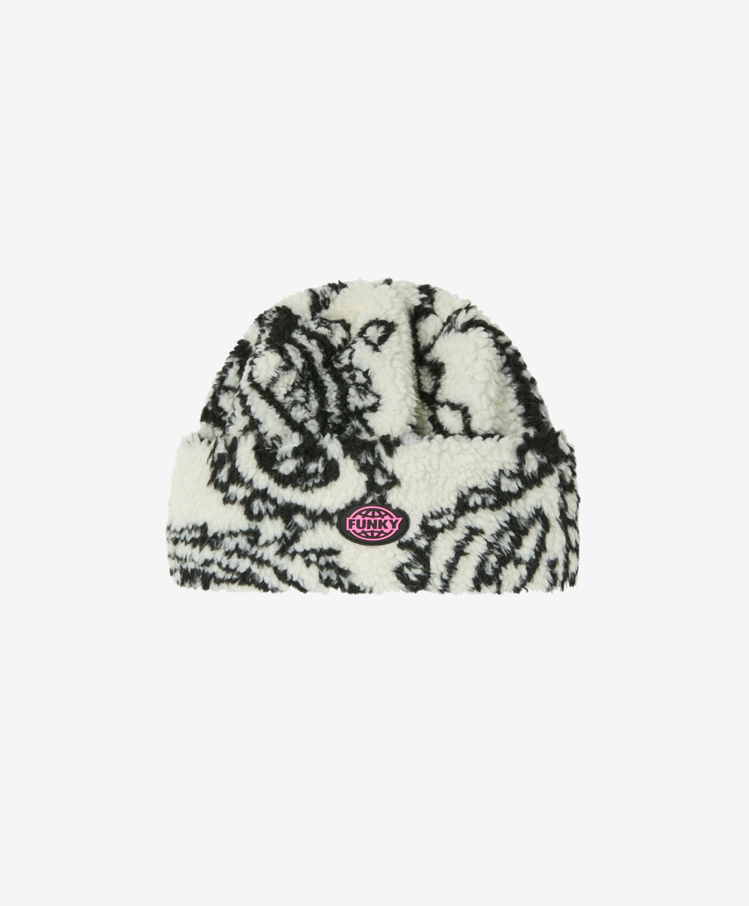 FAT SHERPA BEANIE NATURAL RAW