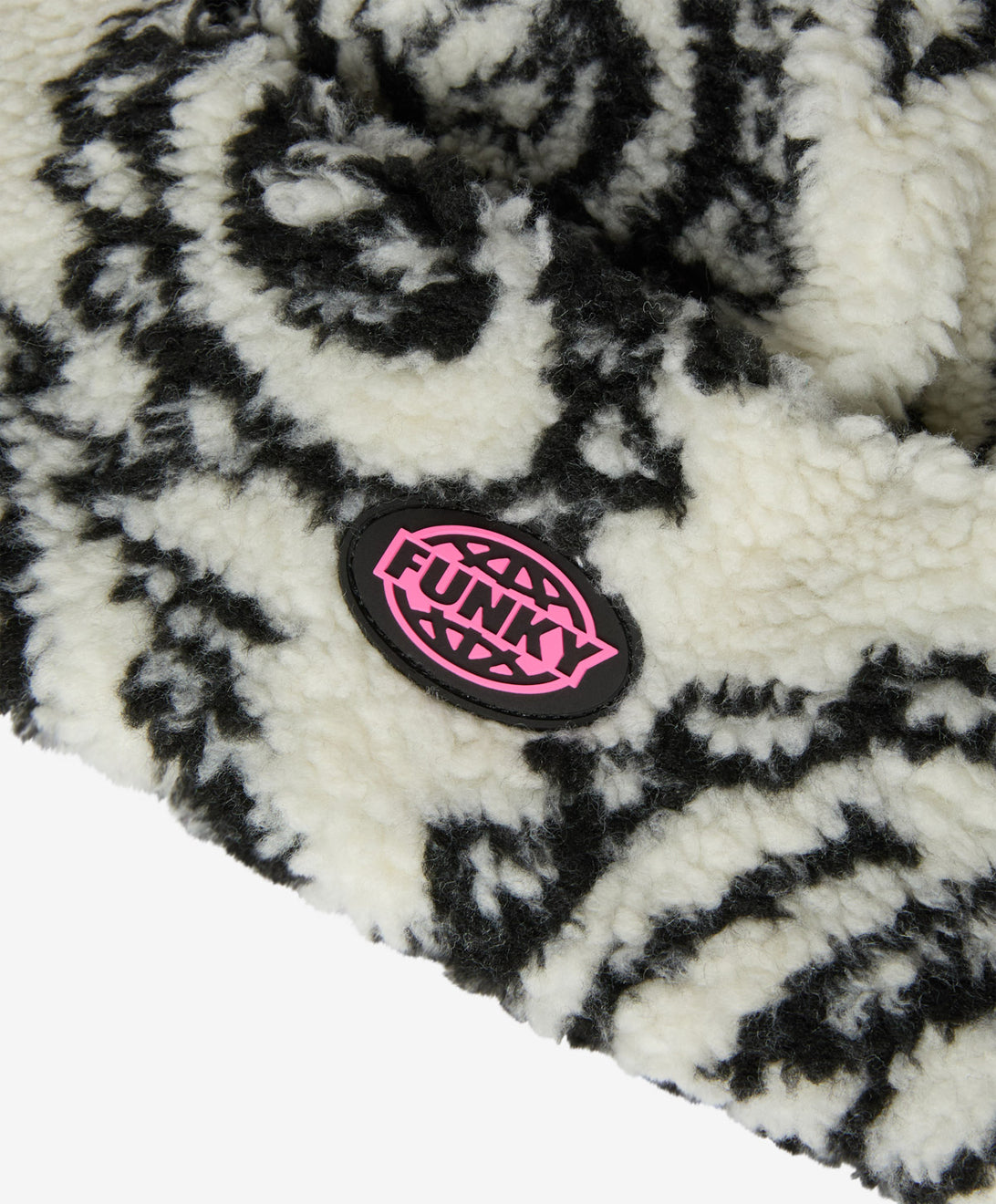 FAT SHERPA BEANIE NATURAL RAW