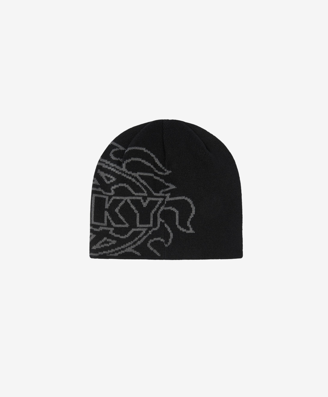 FLAMING BEANIE BLACK