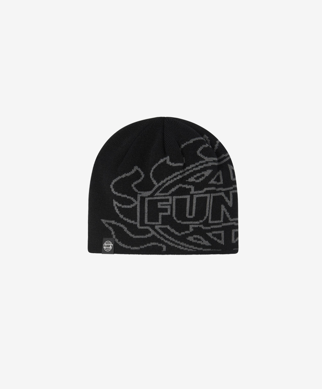FLAMING BEANIE BLACK
