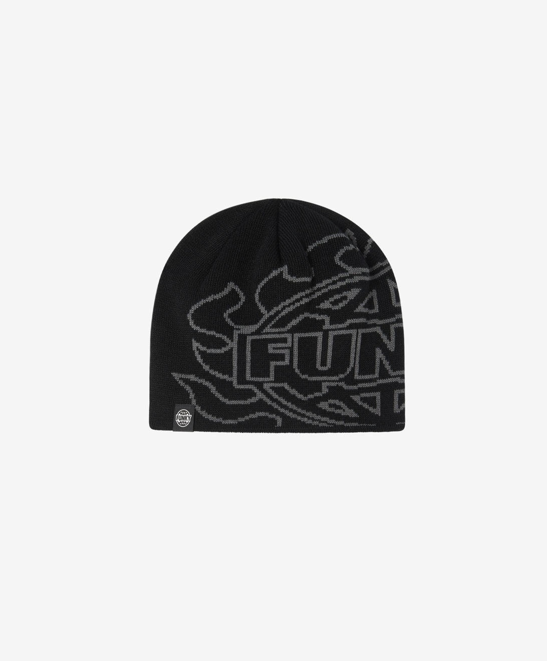 FLAMING BEANIE BLACK