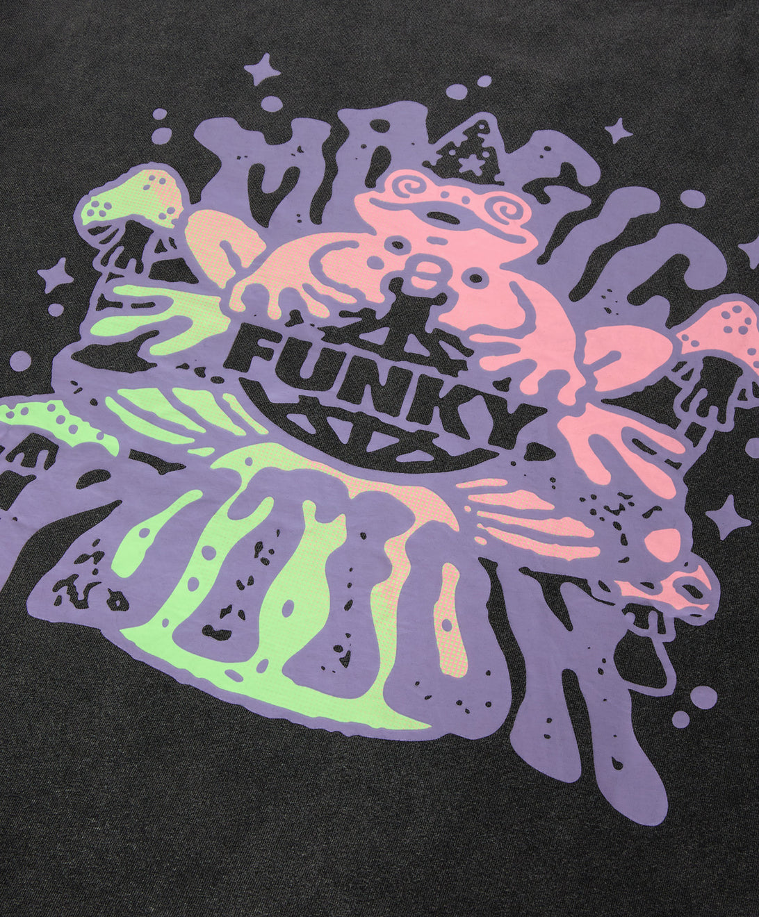 FROG LONG SLEEVE TEE WASHED BLACK