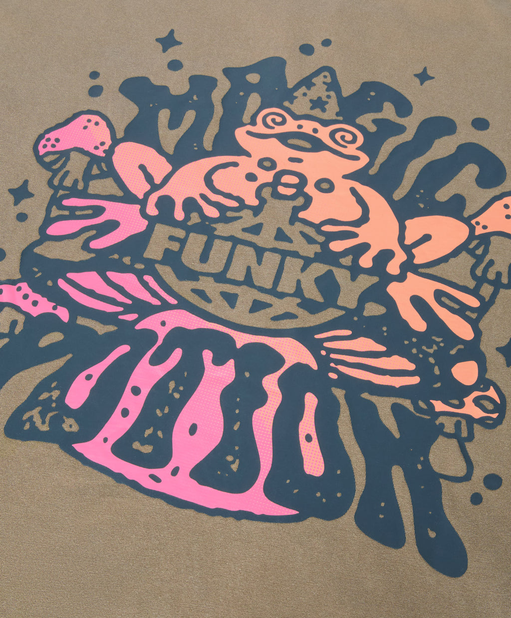 FROG LONG SLEEVE TEE WASHED SAND