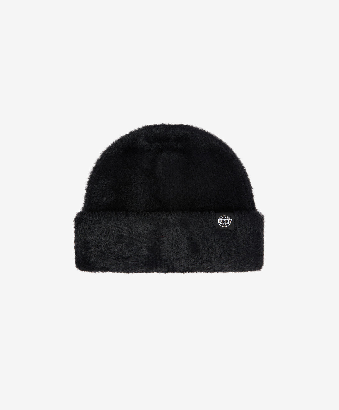 FUZZY REGULAR BEANIE BLACK