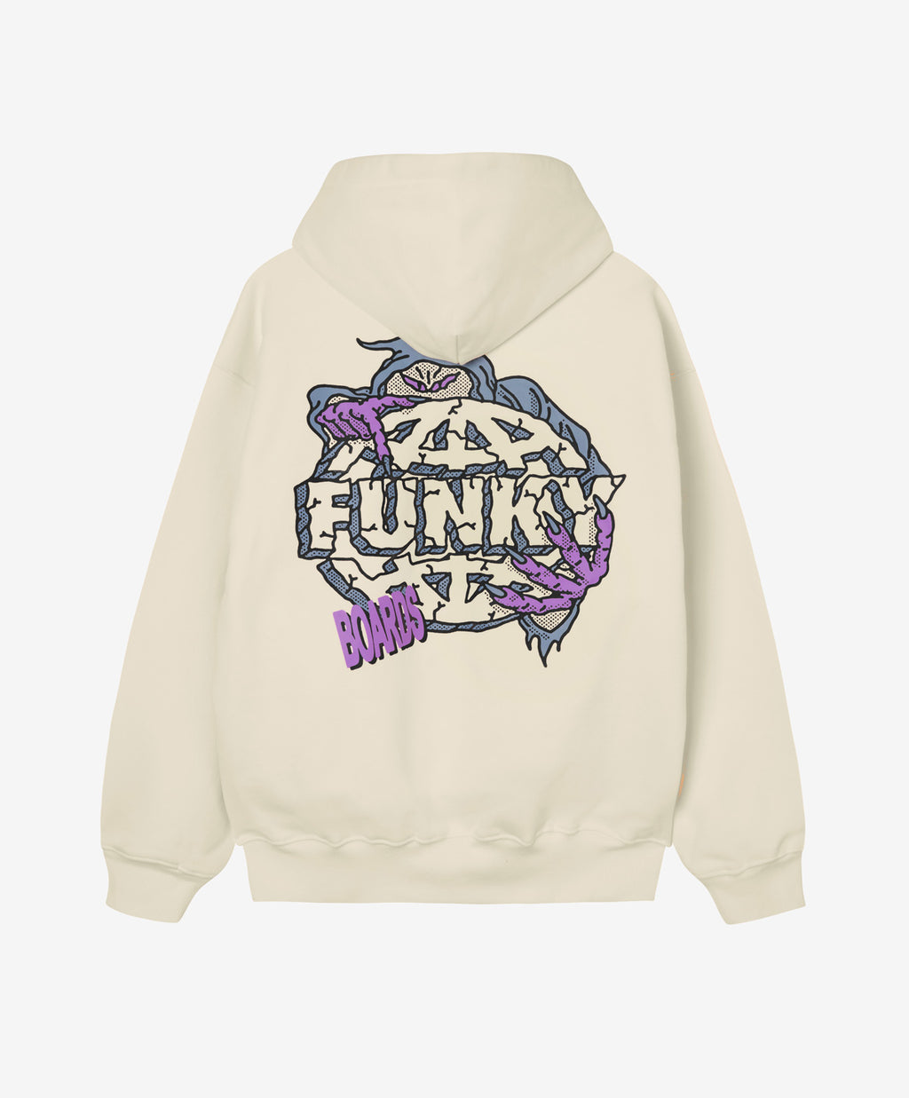 GOBLIN LOGO HOODIE IVORY