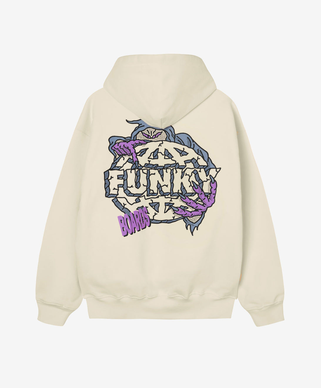 GOBLIN LOGO HOODIE IVORY