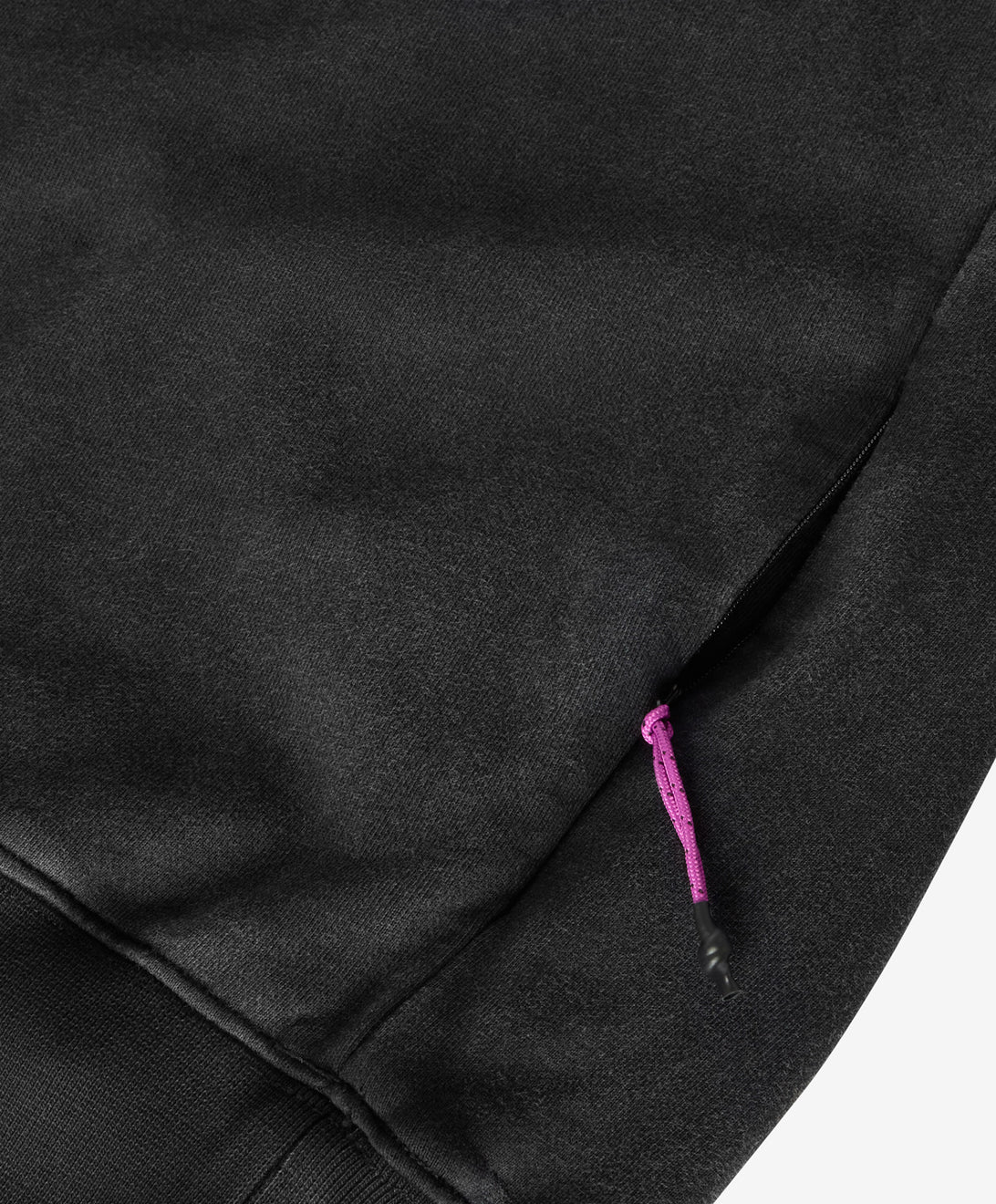 GROG EMBROIDERY CREWNECK WASHED BLACK