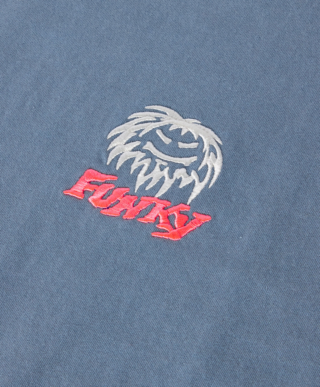 GROG EMBROIDERY TEE WASHED WHALE