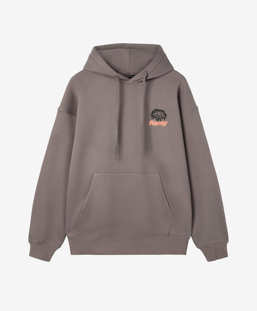 GROG LOGO HOODIE MUD