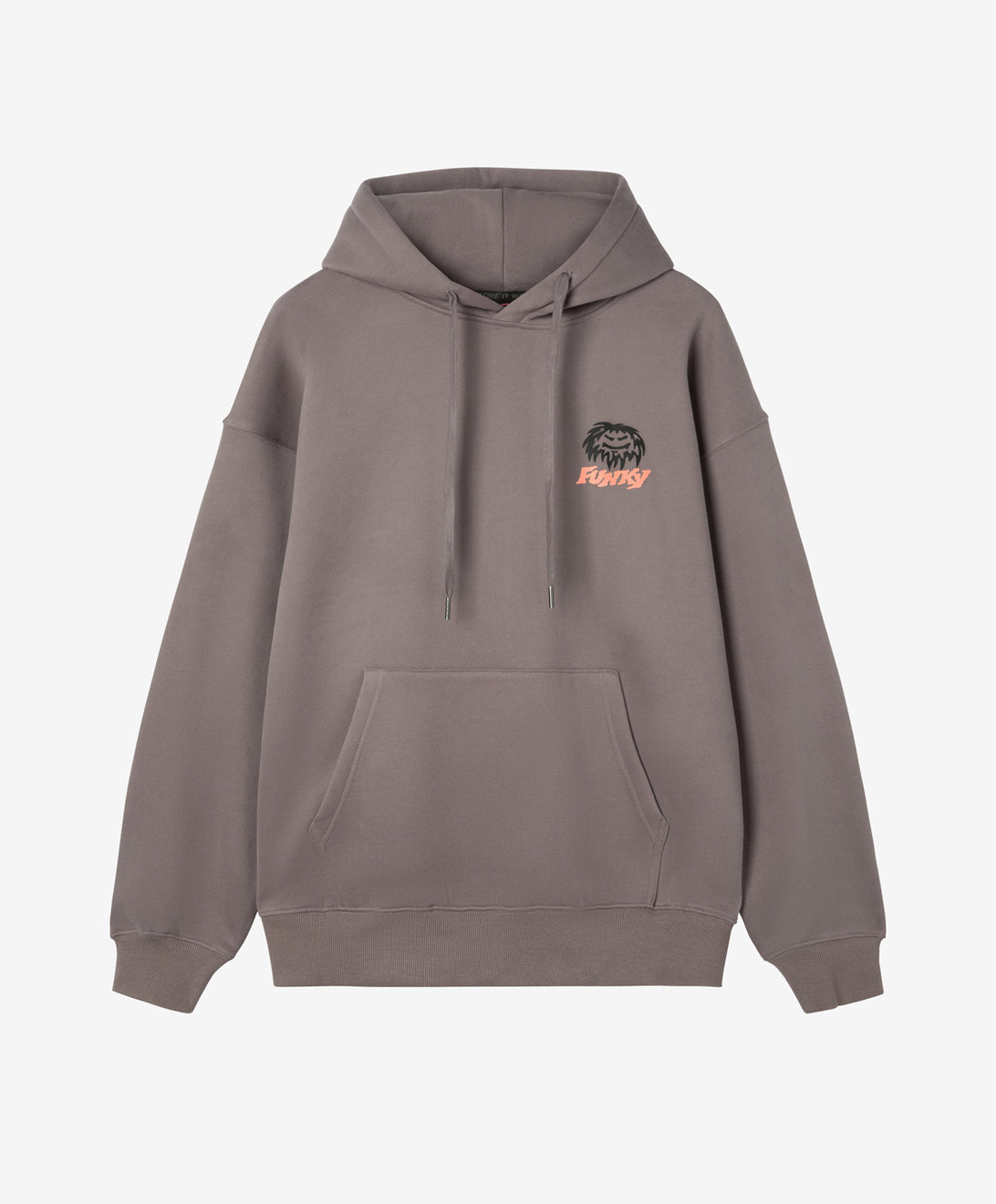 GROG LOGO HOODIE MUD