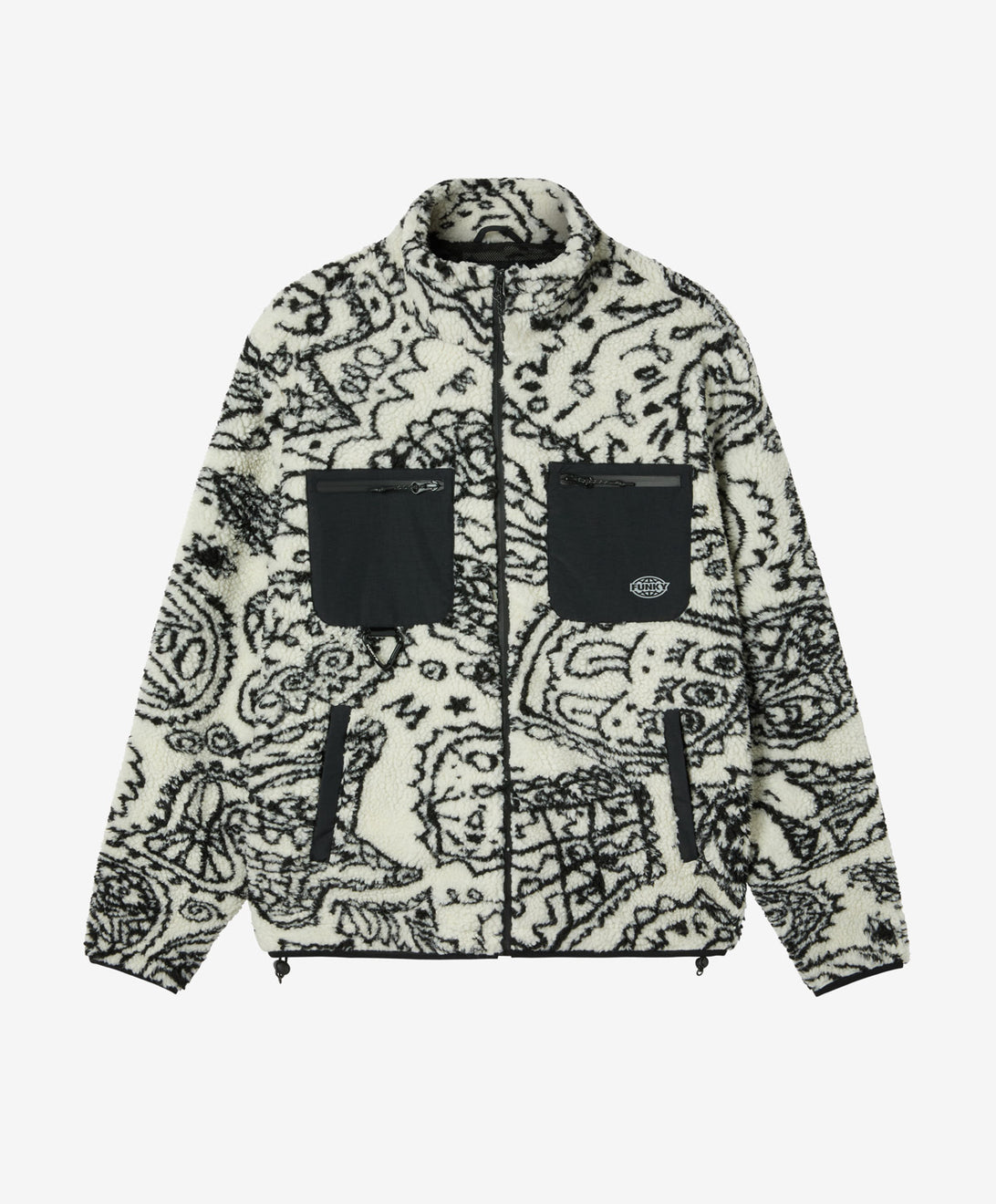 GROG TECH SHERPA JACKET NATURAL RAW