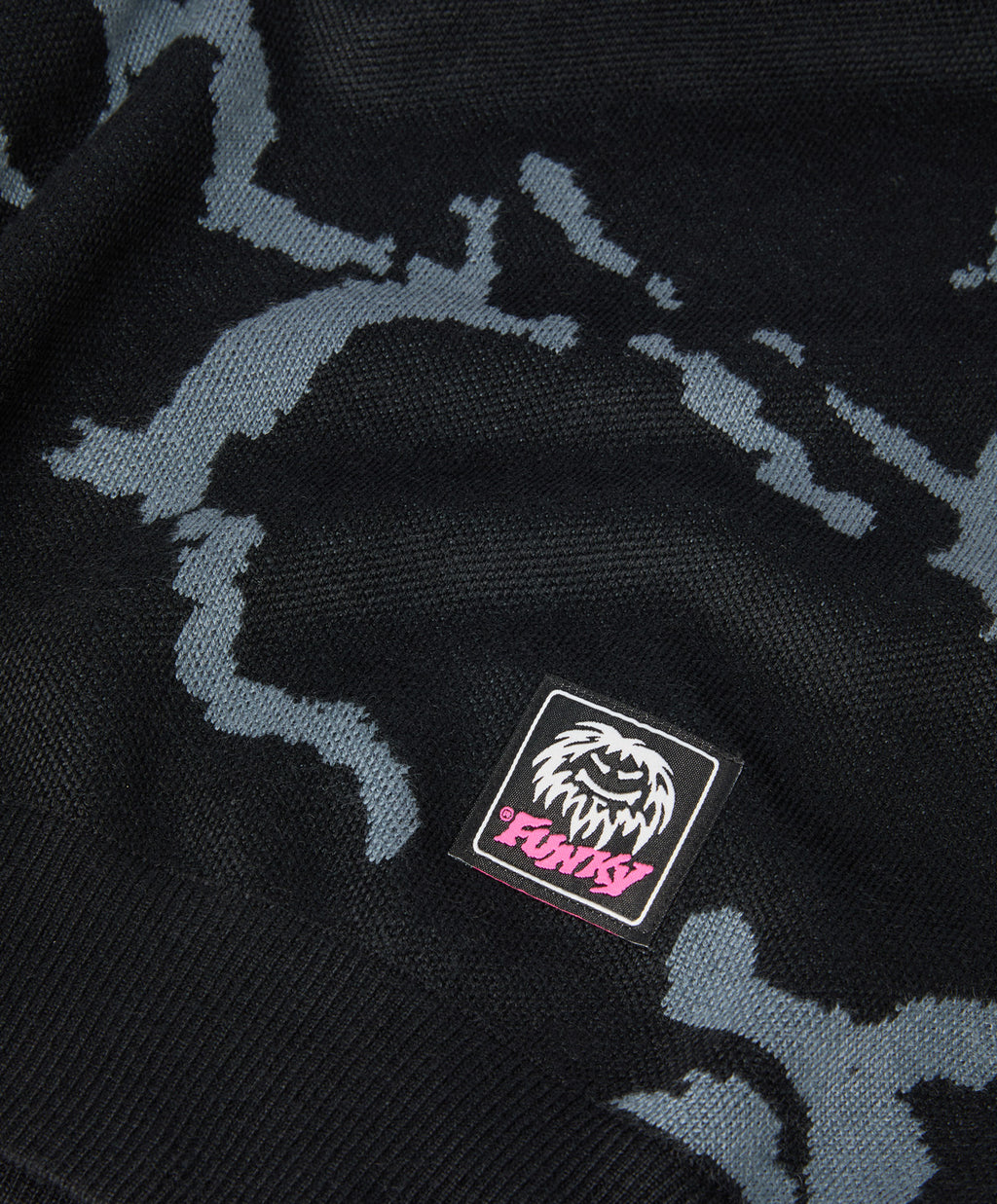 GROG JAQUARD SWEATER BLACK