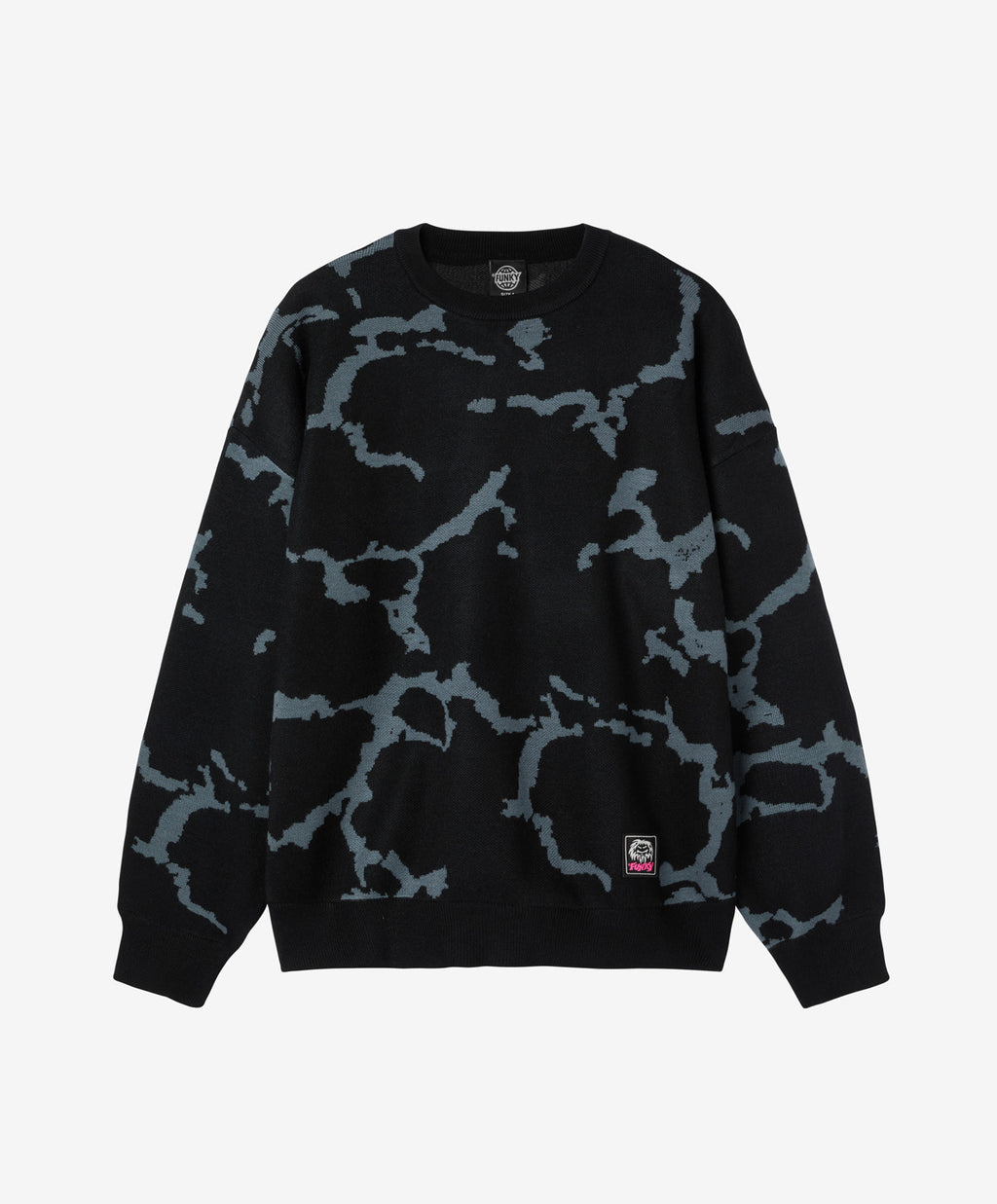 GROG JAQUARD SWEATER BLACK