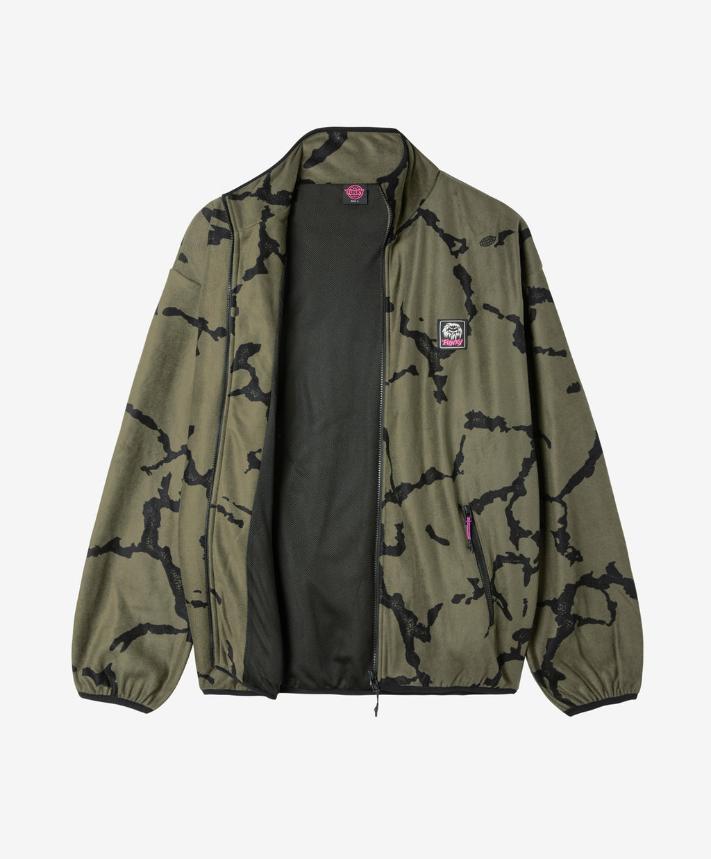 HERITAGE FULL ZIP FLEECE OLIVE