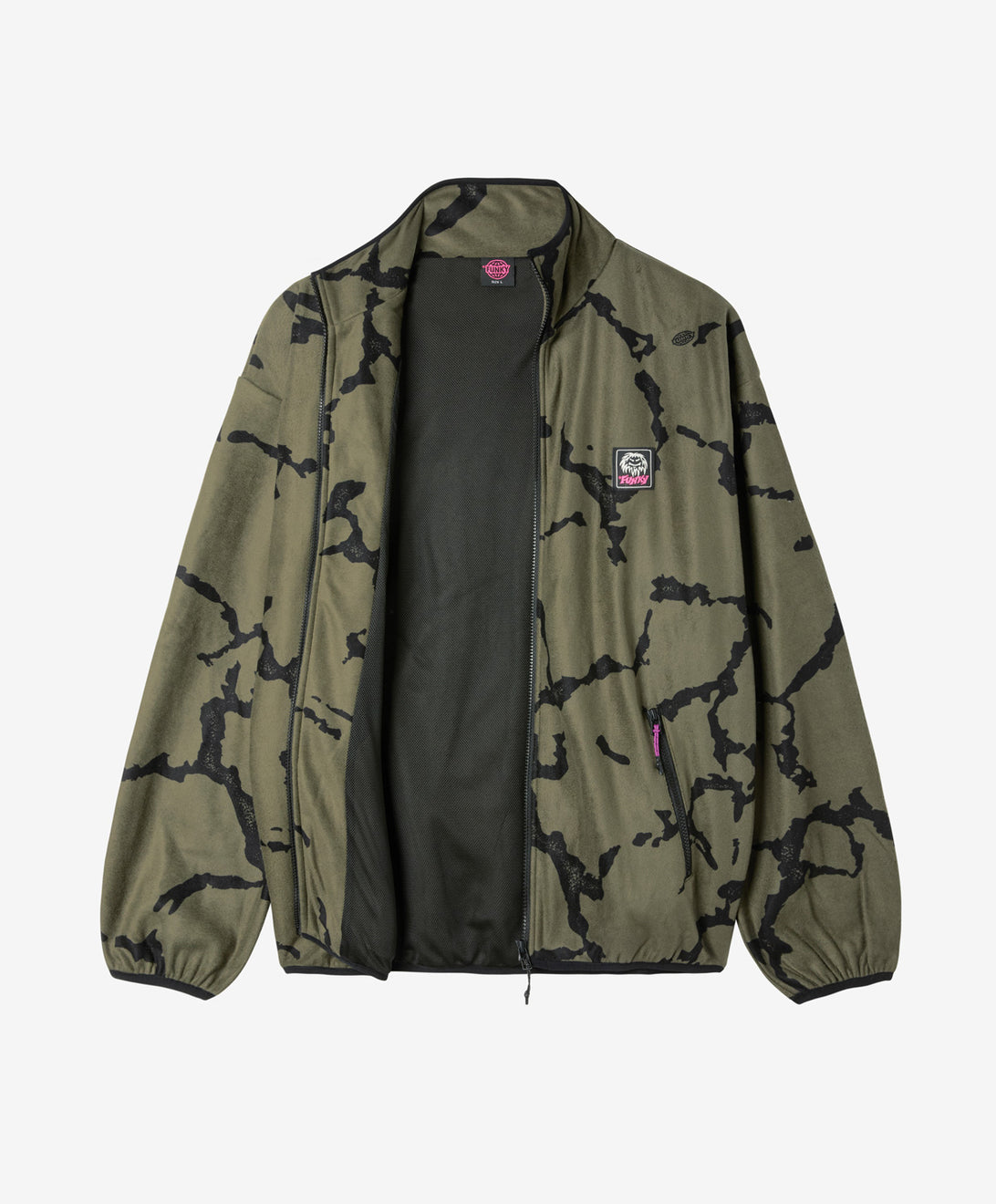 HERITAGE FULL ZIP FLEECE OLIVE
