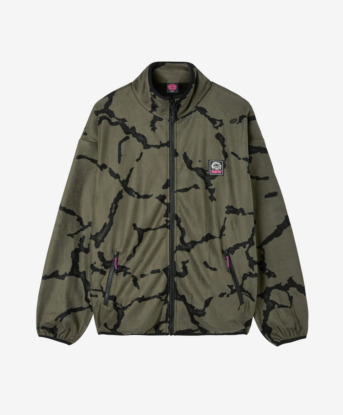 HERITAGE FULL ZIP FLEECE OLIVE