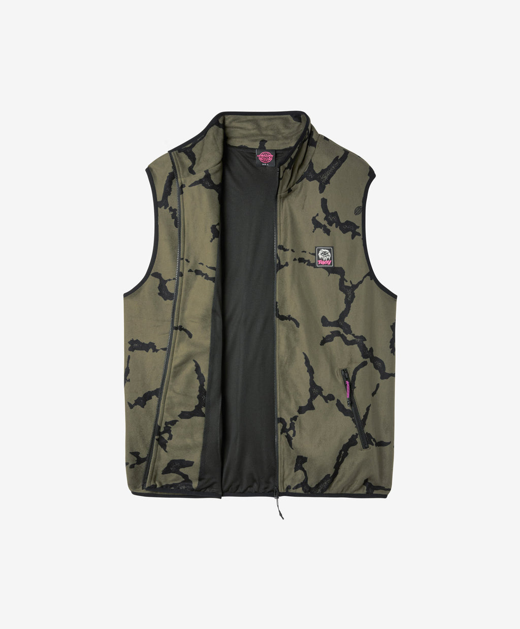 HERITAGE FLEECE VEST OLIVE