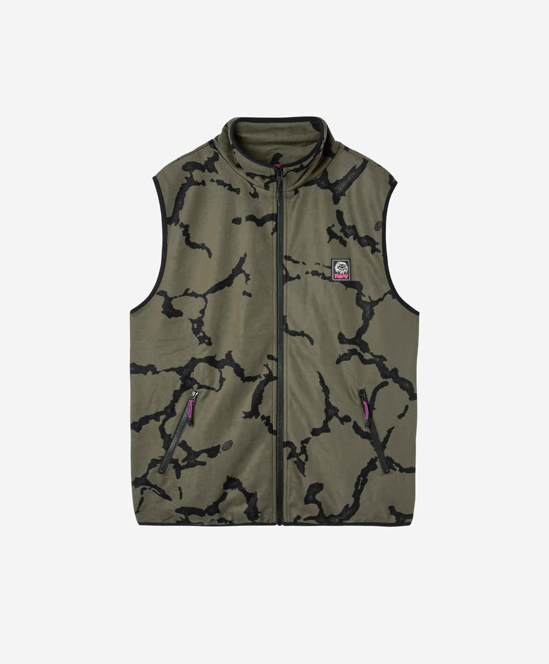 HERITAGE FLEECE VEST OLIVE