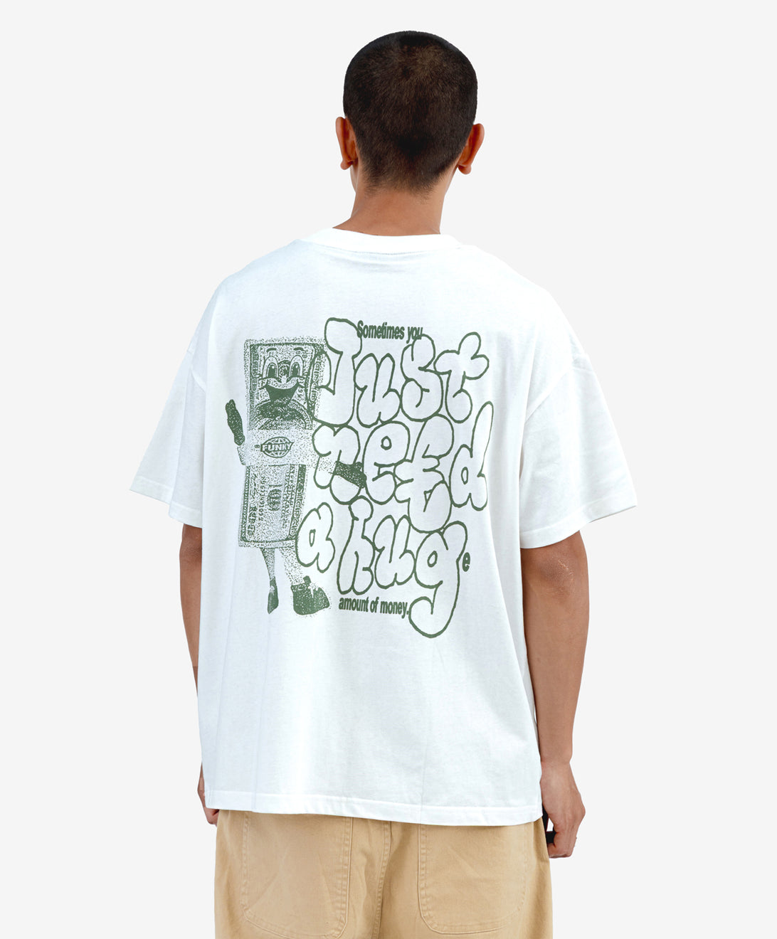 HUG TEE WHITE