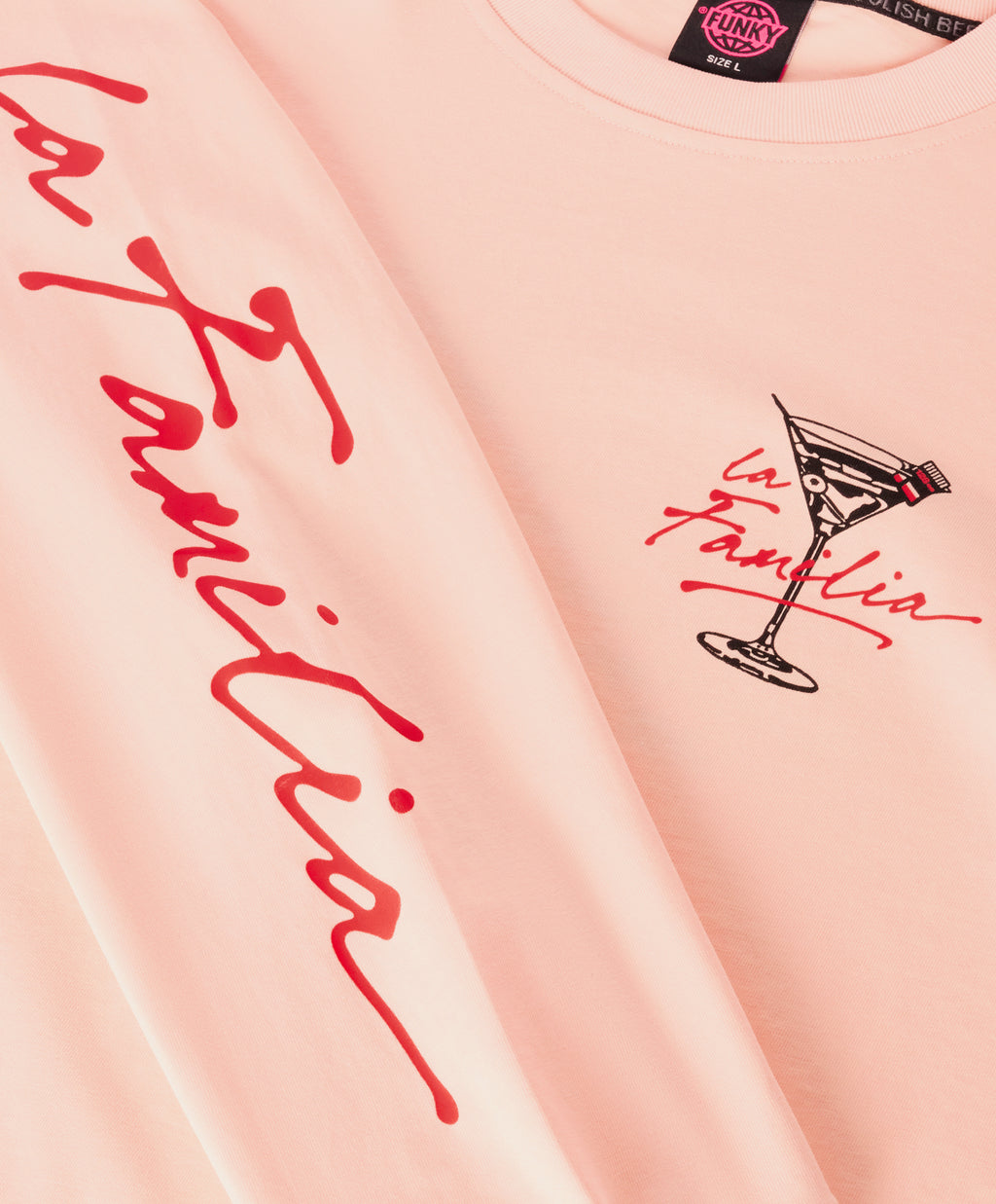 LA FAMILIA MARTINI LONG SEEVE PINK