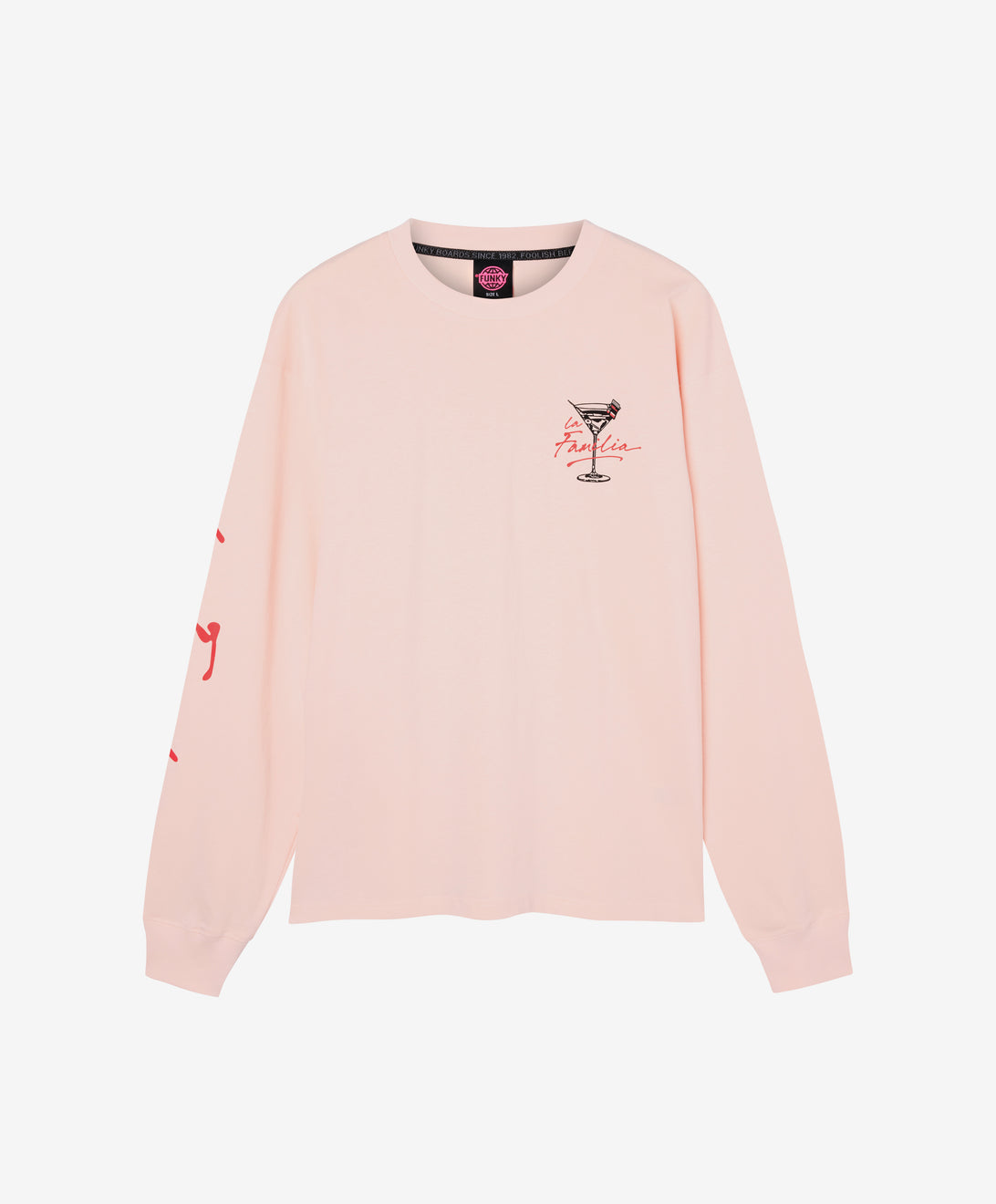 LA FAMILIA MARTINI LONG SEEVE PINK