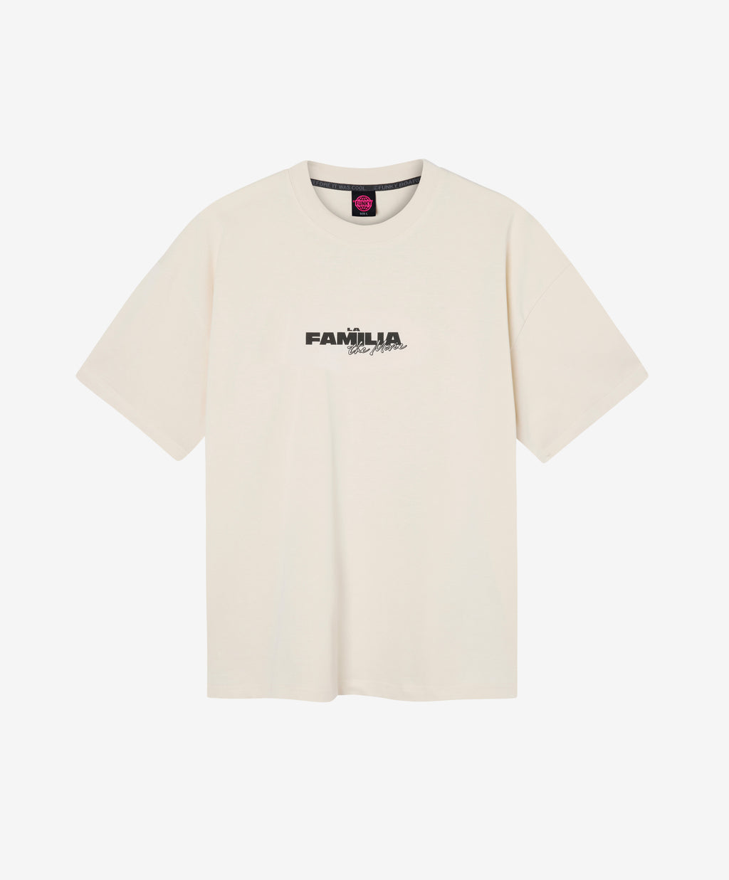 LA FAMILIA MOVIE TEE OFF WHITE