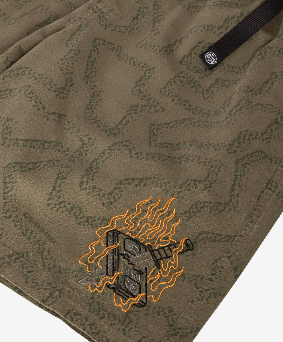 LA FAMILIA VHS SHORTS KHAKI