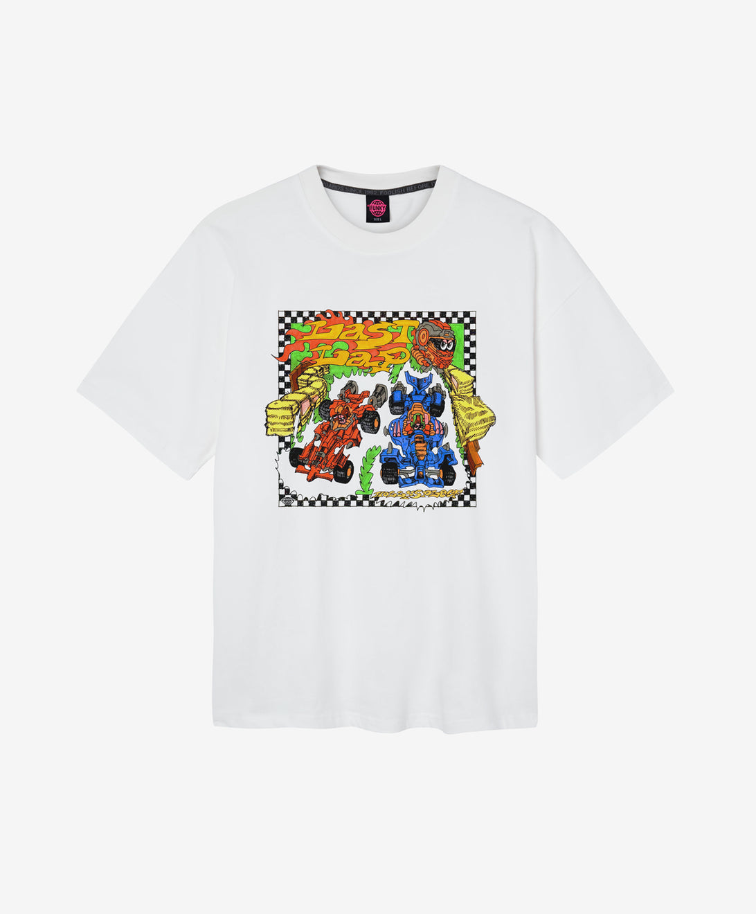 LAST LAP TEE WHITE