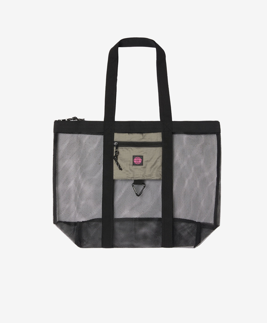 MESH BEACH BAG BLACK