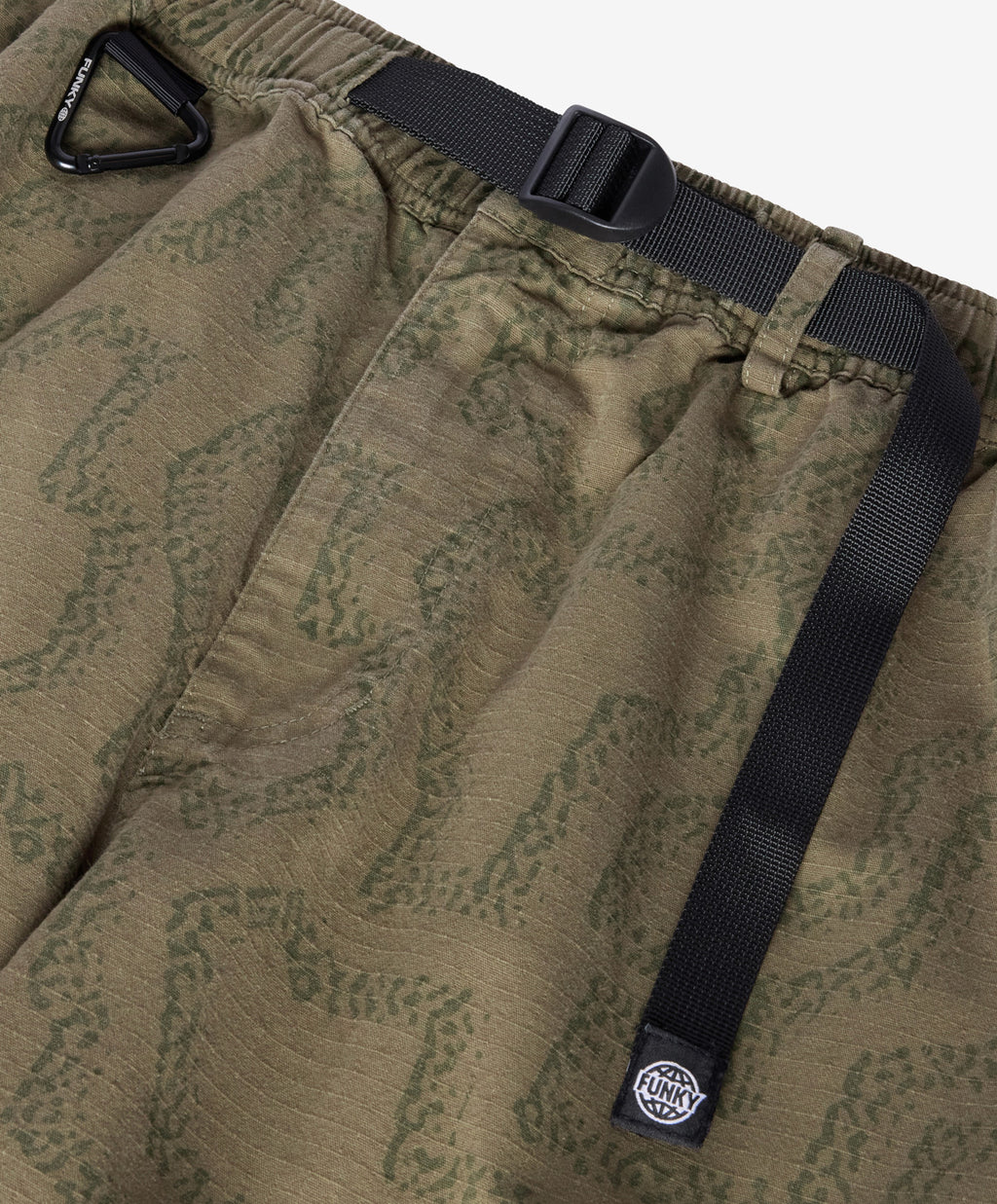 OS RIPSTOP SHORTS WASHED KHAKI