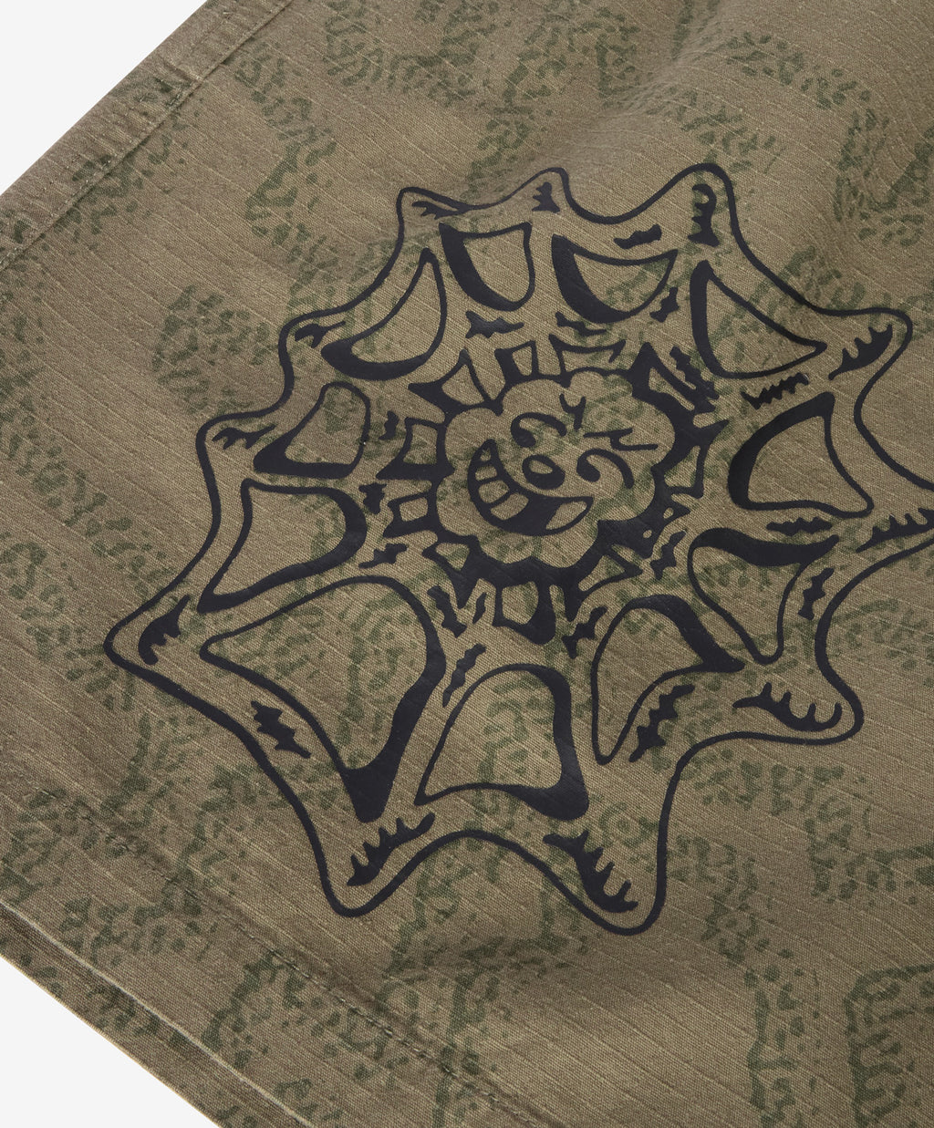 OS RIPSTOP SHORTS WASHED KHAKI