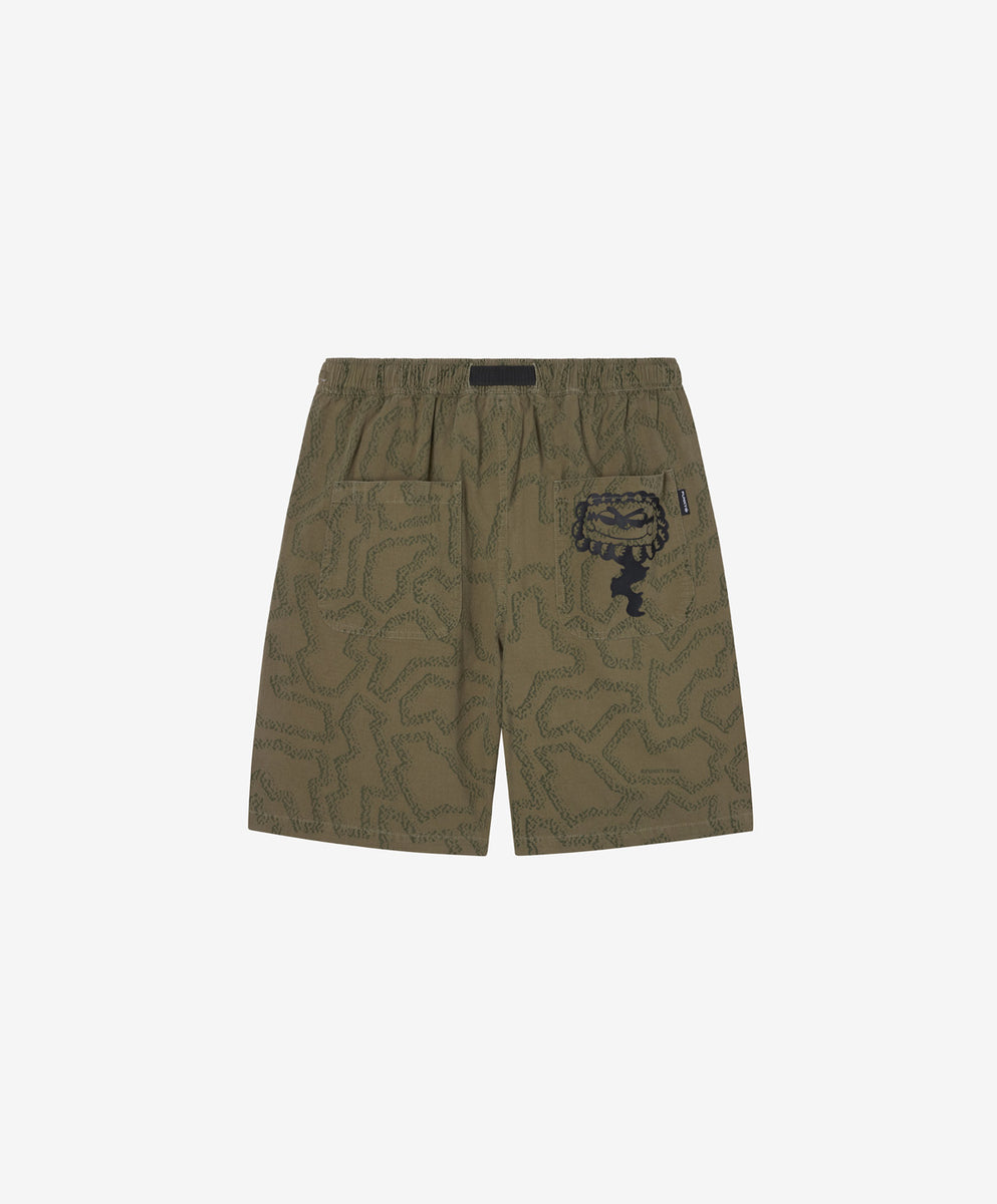 FUNKY OS RIPSTOP SHORTS WASHED KHAKI – Funkysnowboards