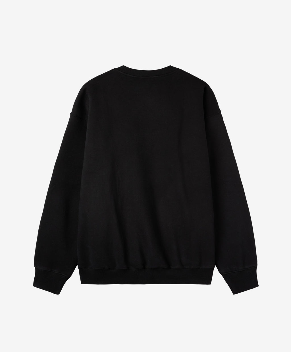 OVAL LOGO CREWNECK BLACK