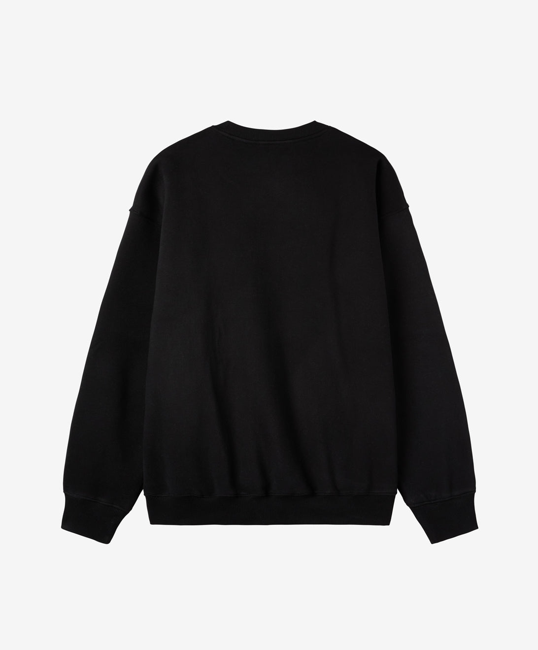 OVAL LOGO CREWNECK BLACK